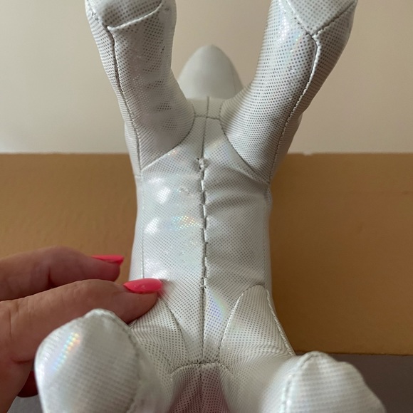 Pink mascot dog stuffed animal - Picture 4 of 6